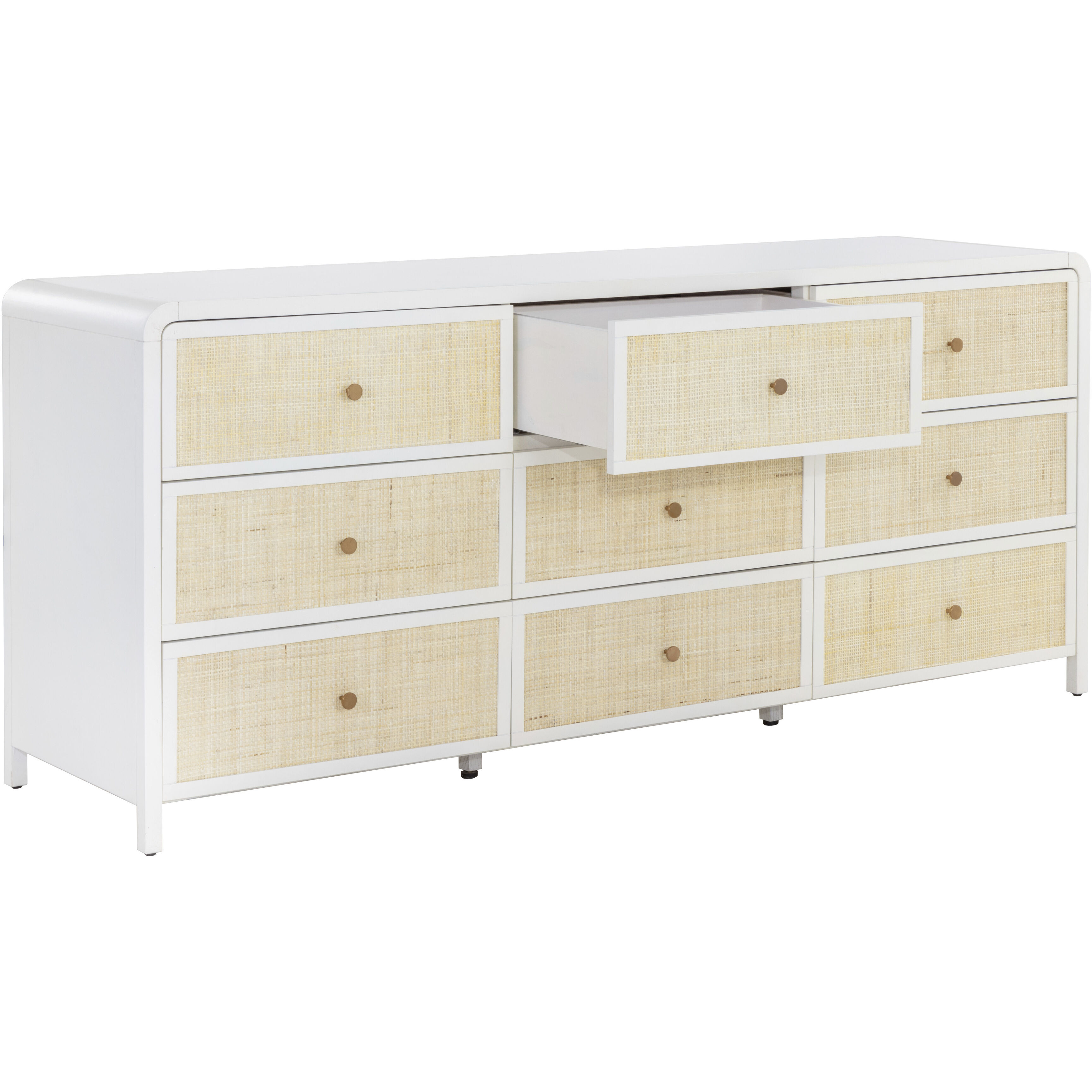 Tierra Natural / Antique White / Antique White Dresser, Large